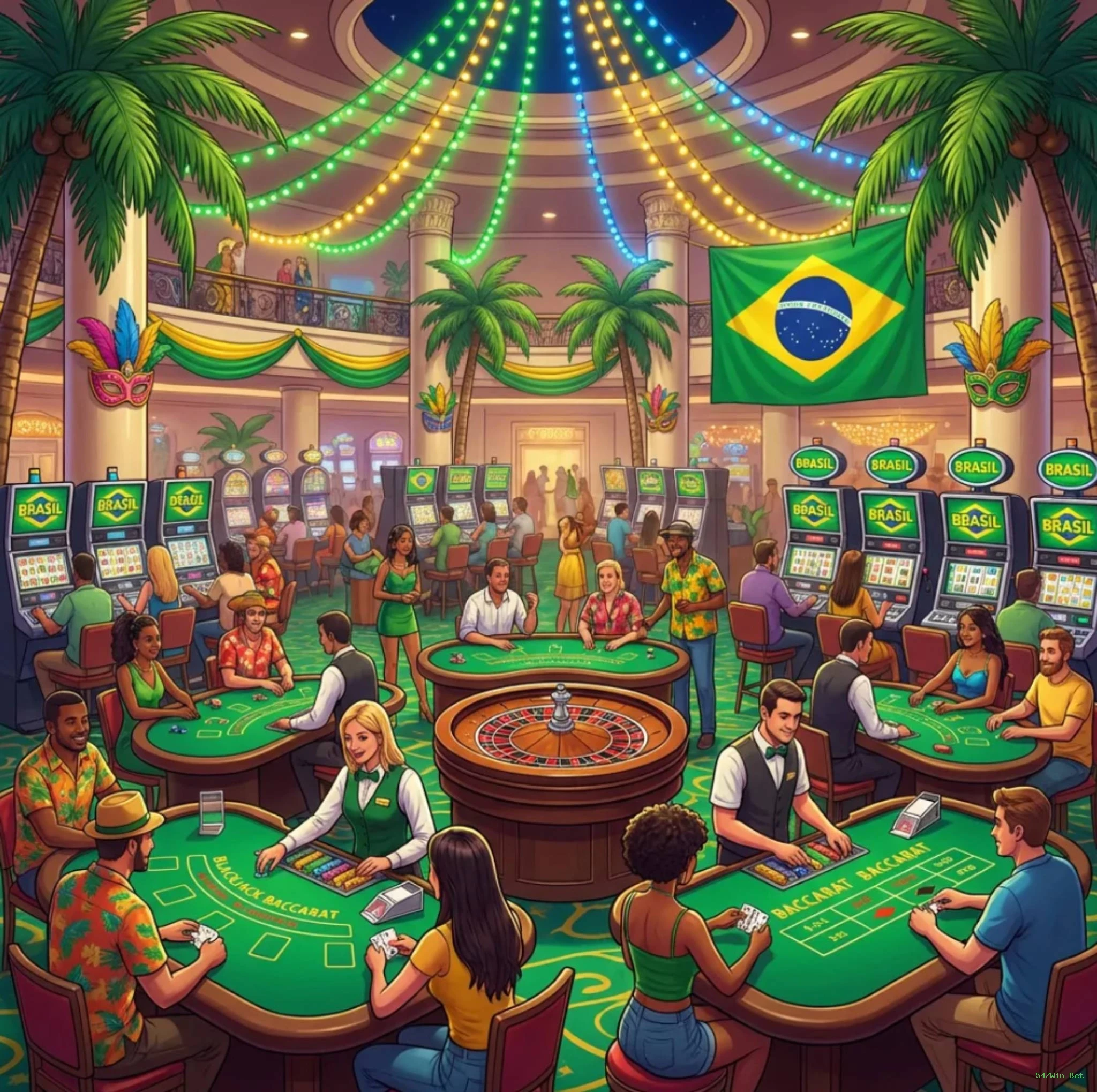 Roleta e blackjack 547Win Bet